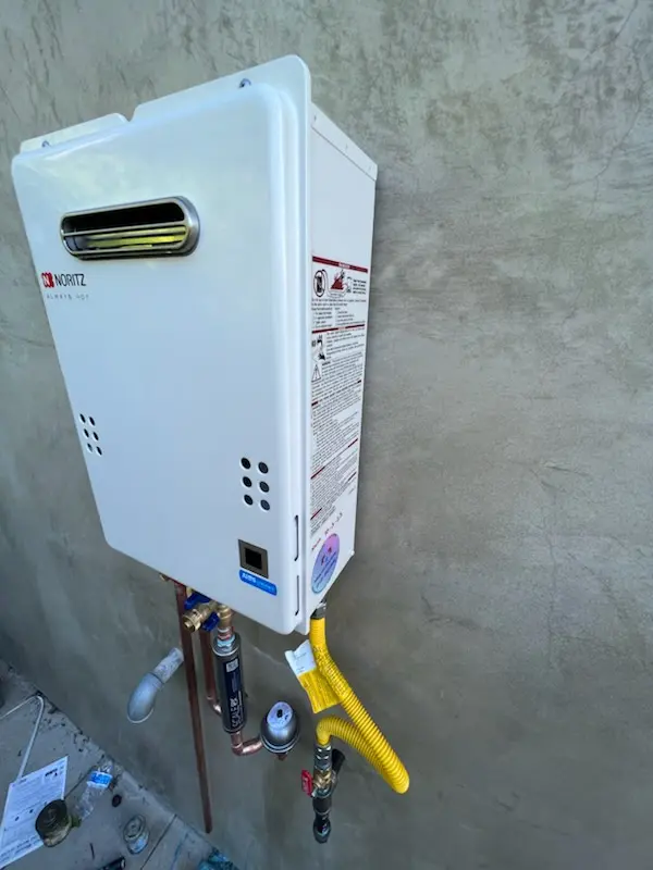 Tankless water heater installation for Springbrook Terrace homes